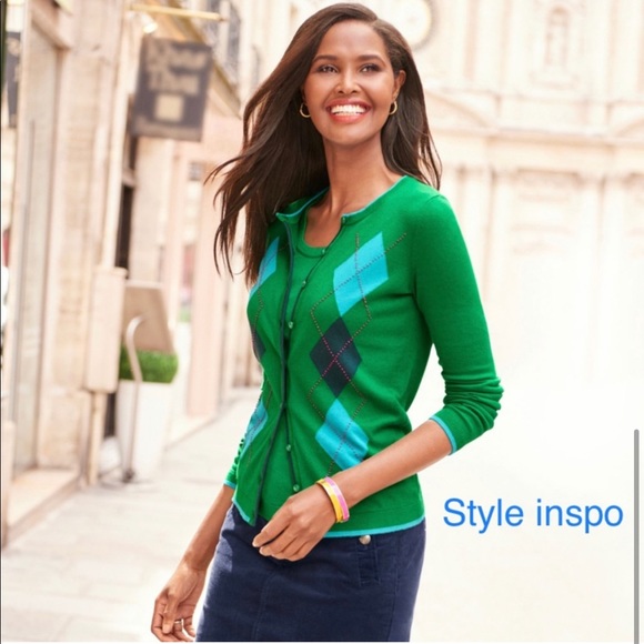 POLO Jeans Co. Argyle Cardigan - Picture 5 of 6